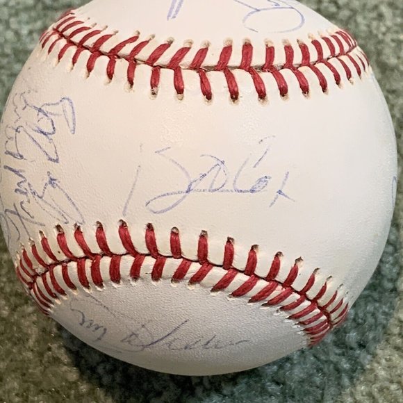 JSA LOA COA 19 Signed Baseball 1992 All-Star Autographed Ball Bonds, R Sandburg - Picture 6 of 6